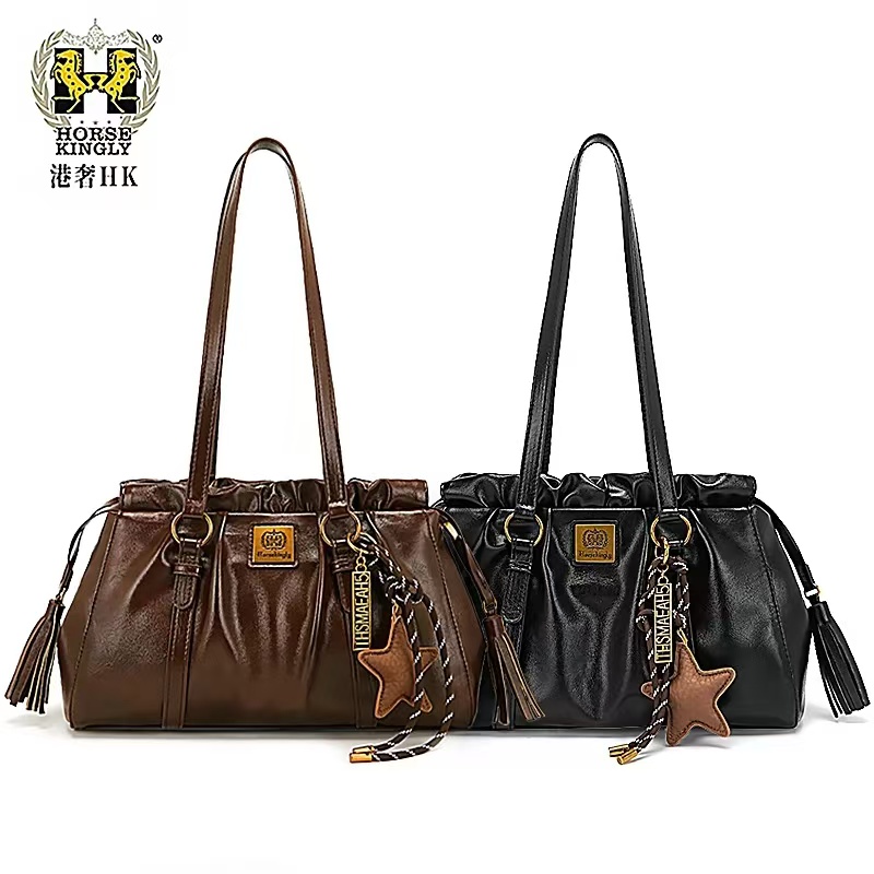 Horse Kingly女士斜挎包单肩时尚包经典1210赠礼盒