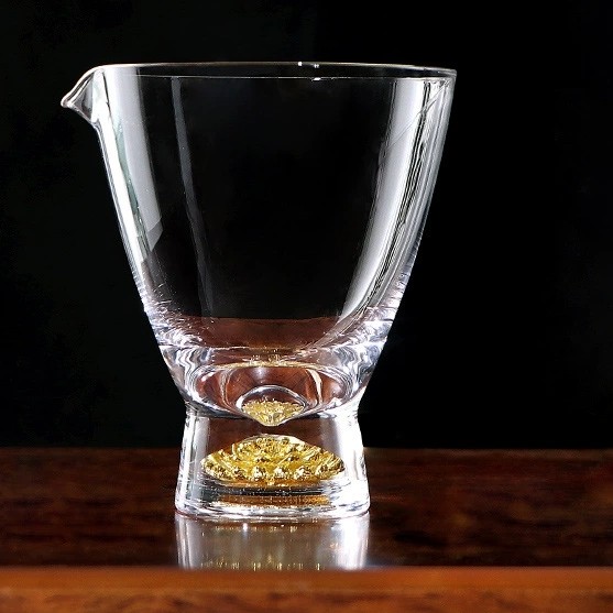 金莲花公道杯品茗杯盖碗高足杯小茶杯休闲小清新主题休闲功夫茶具