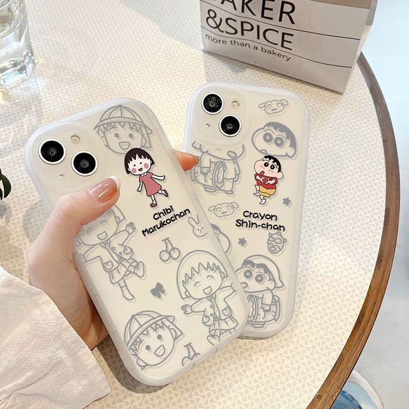 小新丸子苹果15手机壳iPhone14promax个性7/8plus创意13/12/11/xr