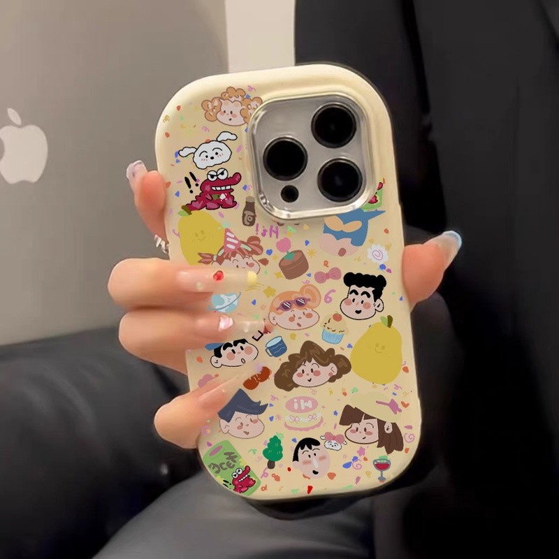 涂鸦合集iphone15苹果手机壳14promax新款13防摔12创意个性小众女