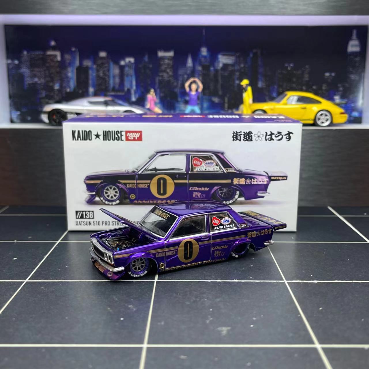 价格已开 现货 Kaido House+MINIGT1:64 达特桑510 Pro 汽车模型