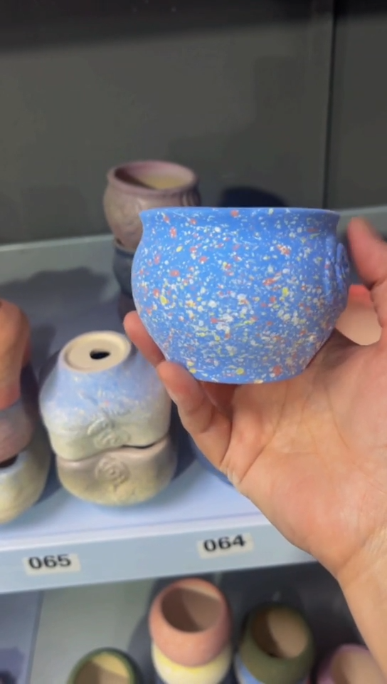 【闪购商品】陶瓷麦饭石花盆