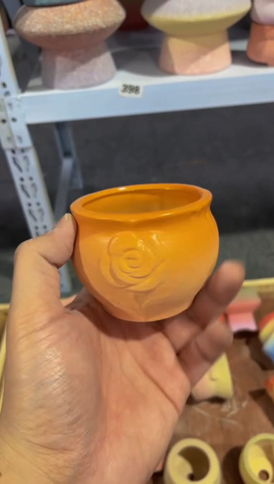 【闪购商品】陶瓷新品麦饭石花盆