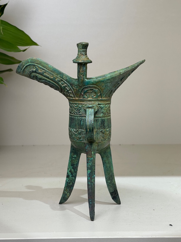 父锌爵 中号 天路仿古青铜器