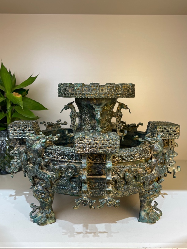 曾侯乙尊盘 天路仿古青铜器