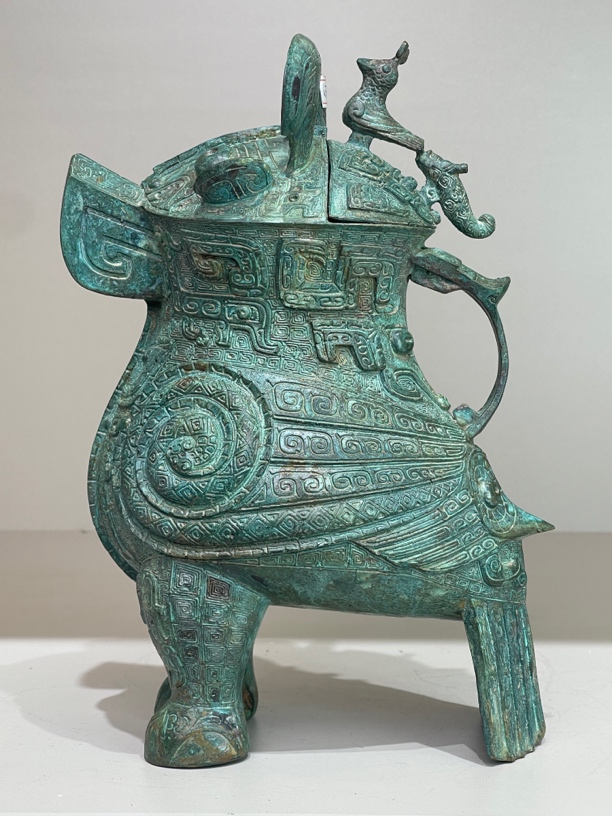 妇好鸮尊 天路仿古青铜器