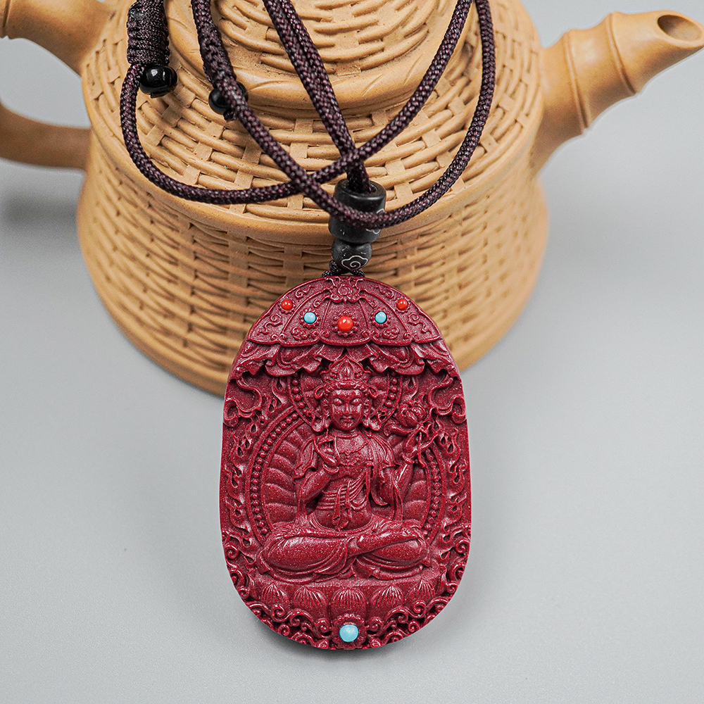 含辰砂工艺品紫金砂 高含量 十二生肖 吊坠 【款号60*】