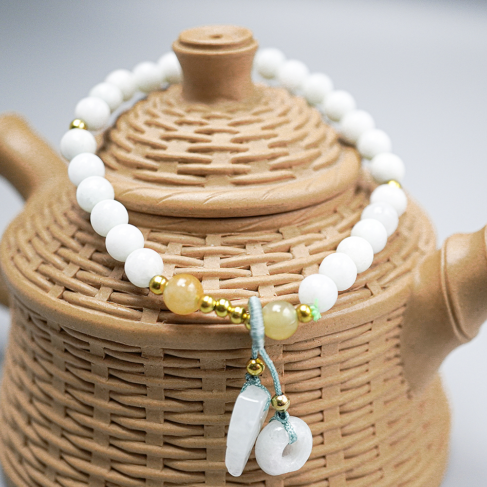 翡翠平安环 时尚 手串 单圈 （约5mm ）百搭 玉手串 女士【款号193*】