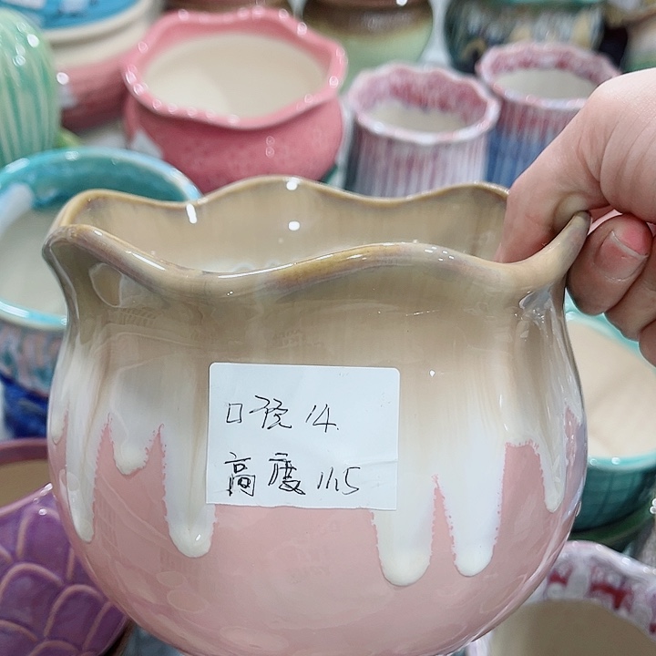 陶瓷高温陶瓷多肉花盆