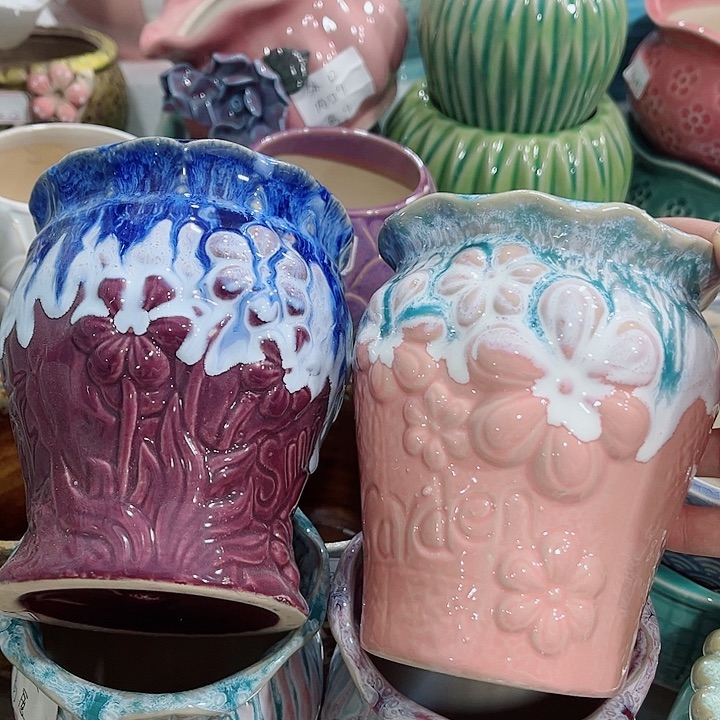 陶瓷高温陶瓷多肉花盆