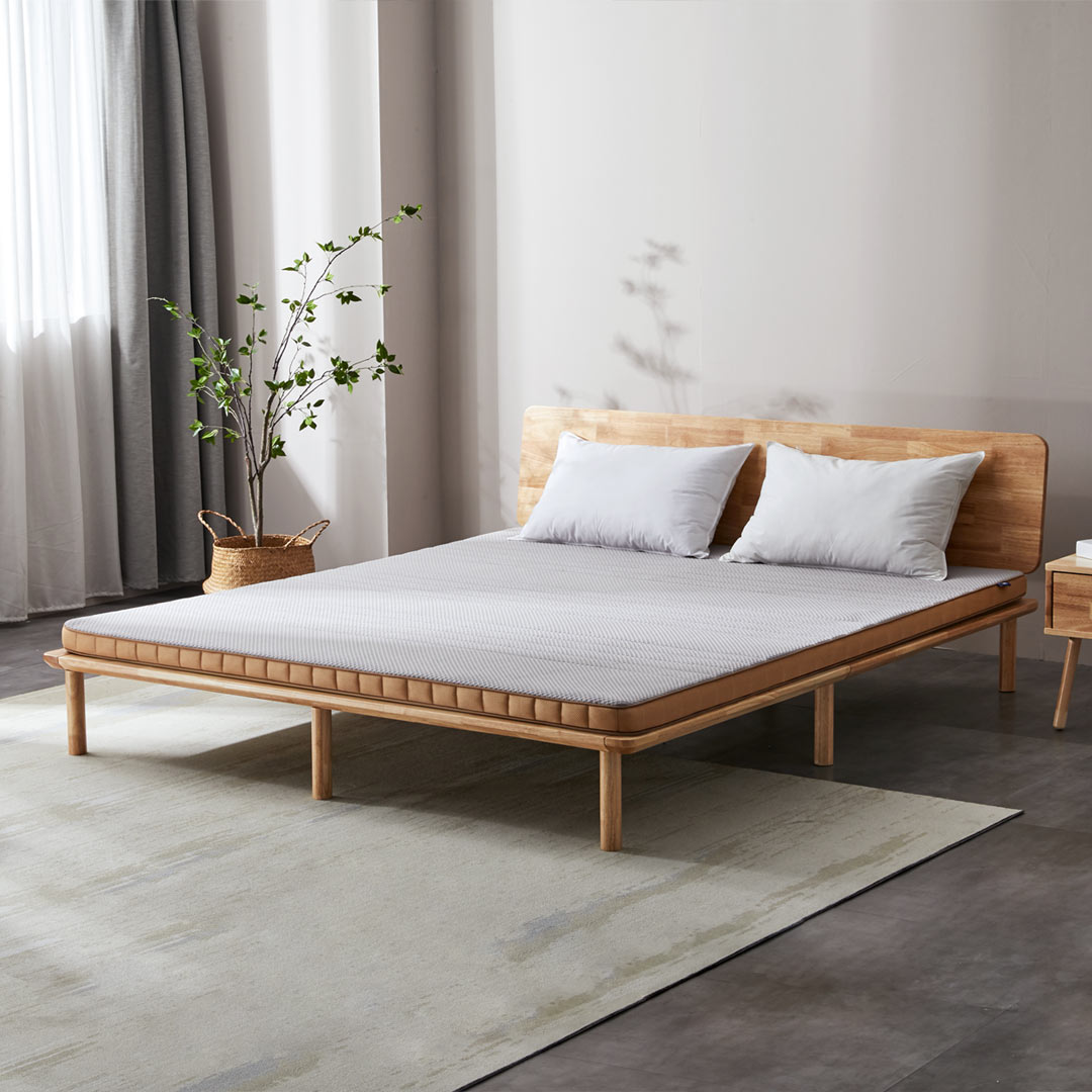 8HSLEEP【青春版Air】乳胶床垫天然黄麻偏硬护脊可折叠 MCAir可拆