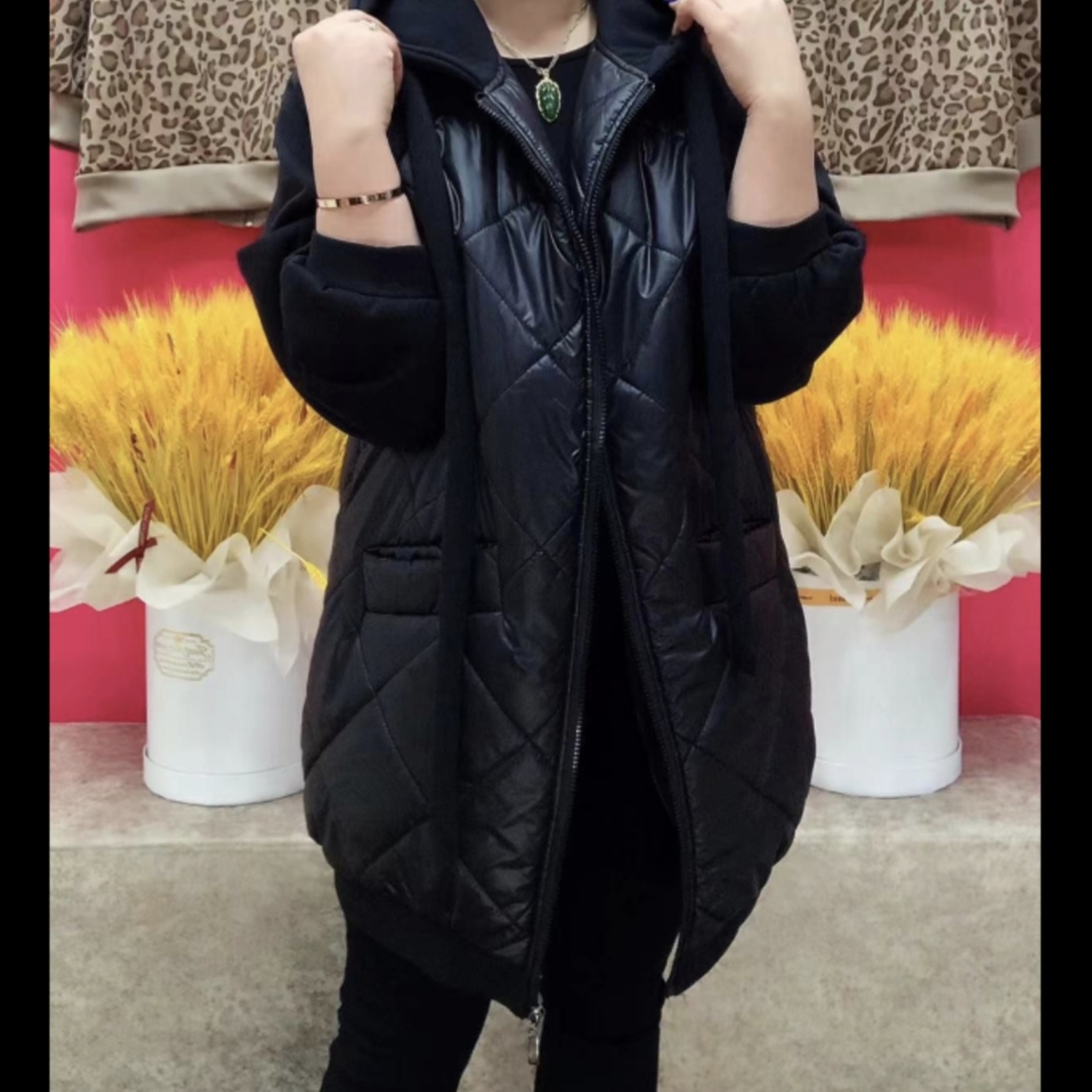 163+款大码加肥冬季外套