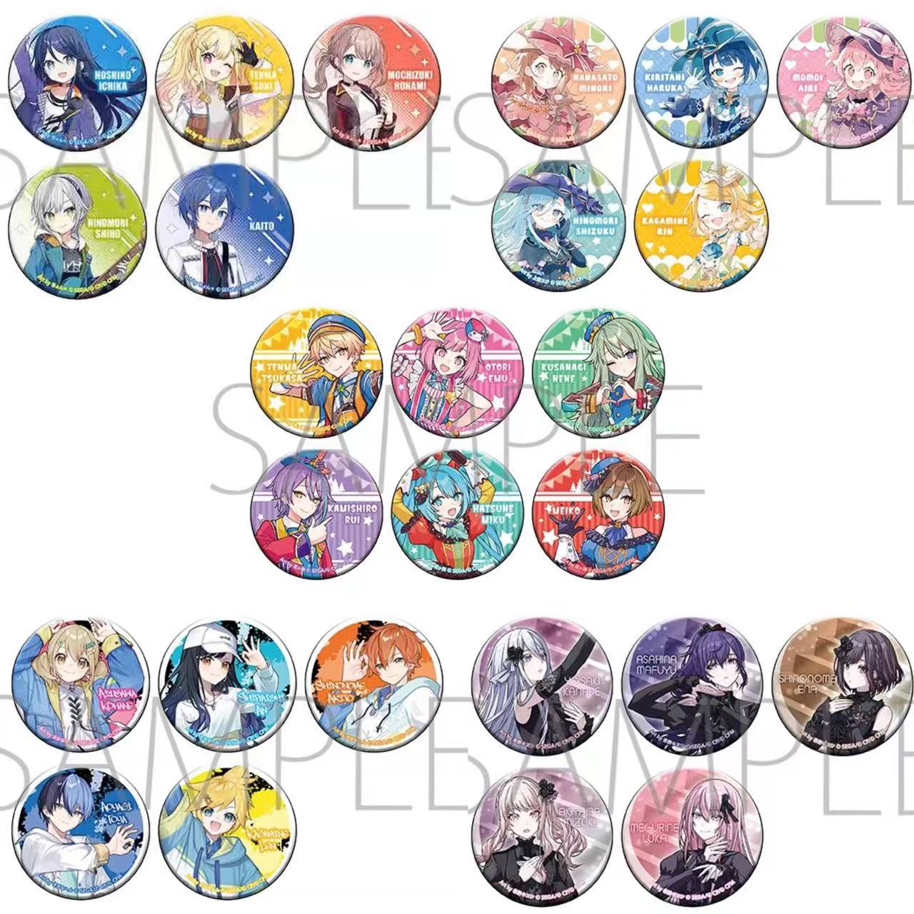 【拆盒】pjsk 初音未来世界计划 2024onlyshop系列movic吧唧 盲盒