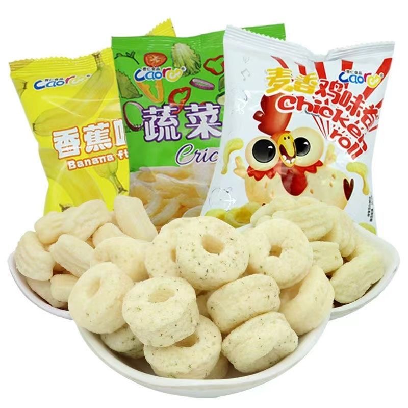麦香鸡味块香蕉酥膨化零食薯片休闲美味食品儿童大礼包解馋小零食