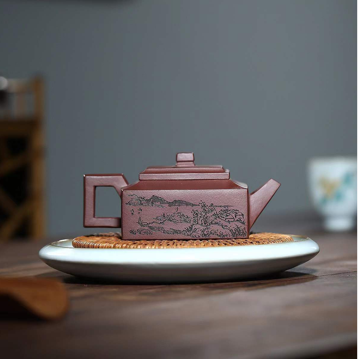 方山逸士四方壶手制