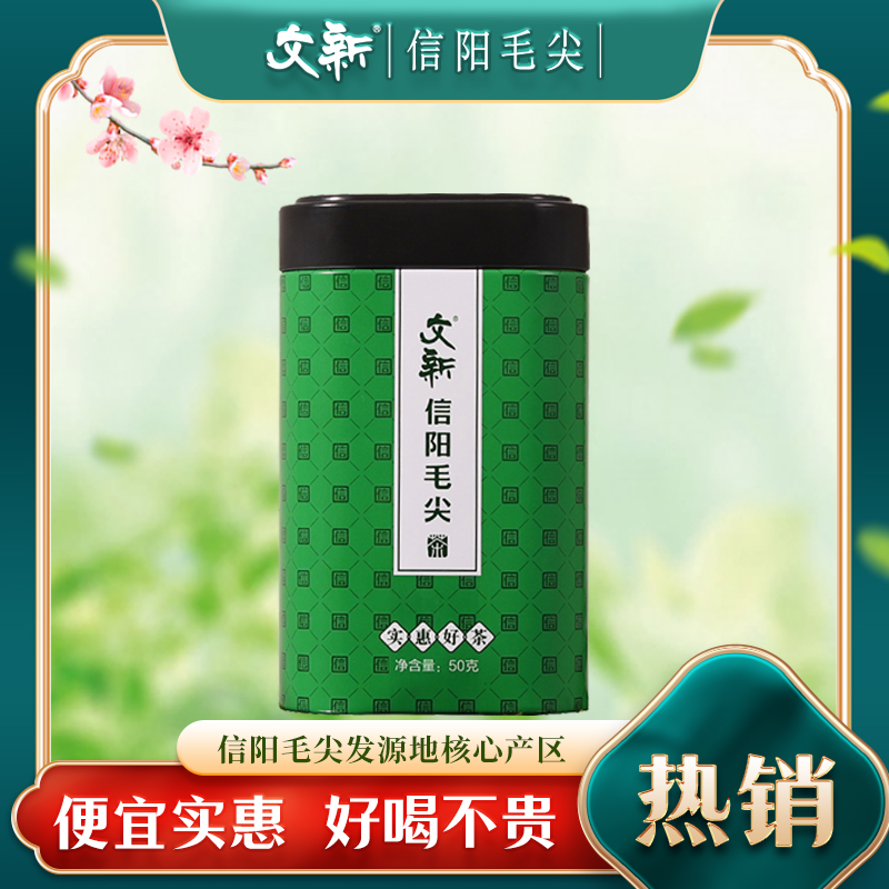 【2025年新茶】文新信阳毛尖雨前实惠好茶50g