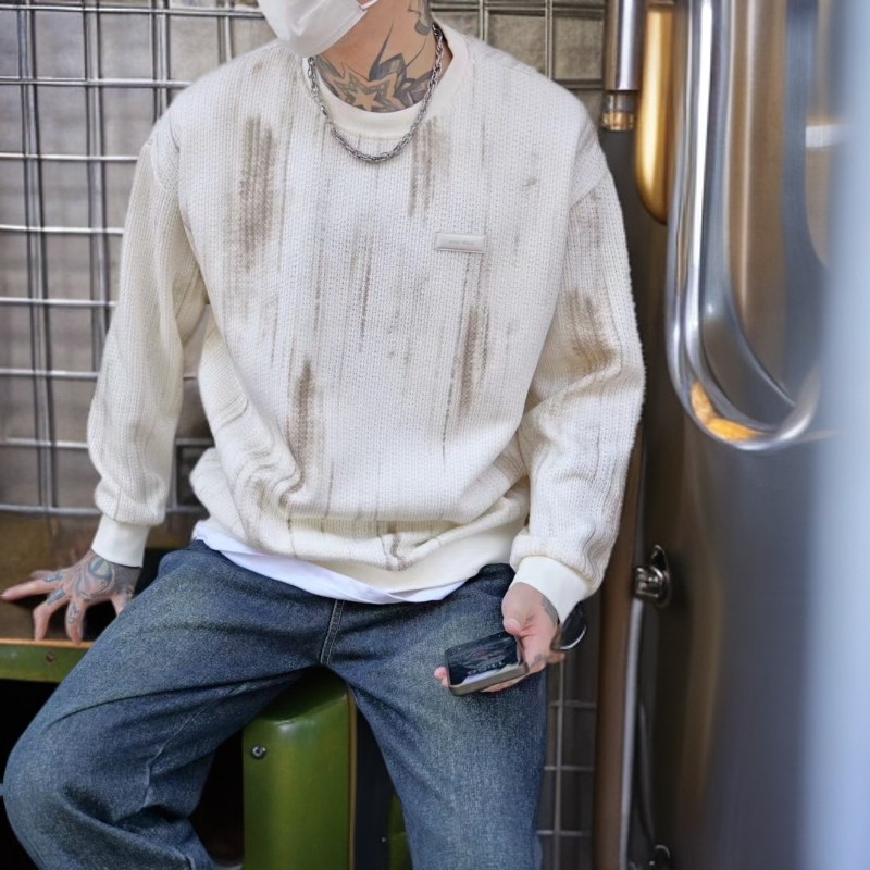 2024新款卫衣针织系列男士长袖时尚休闲百搭