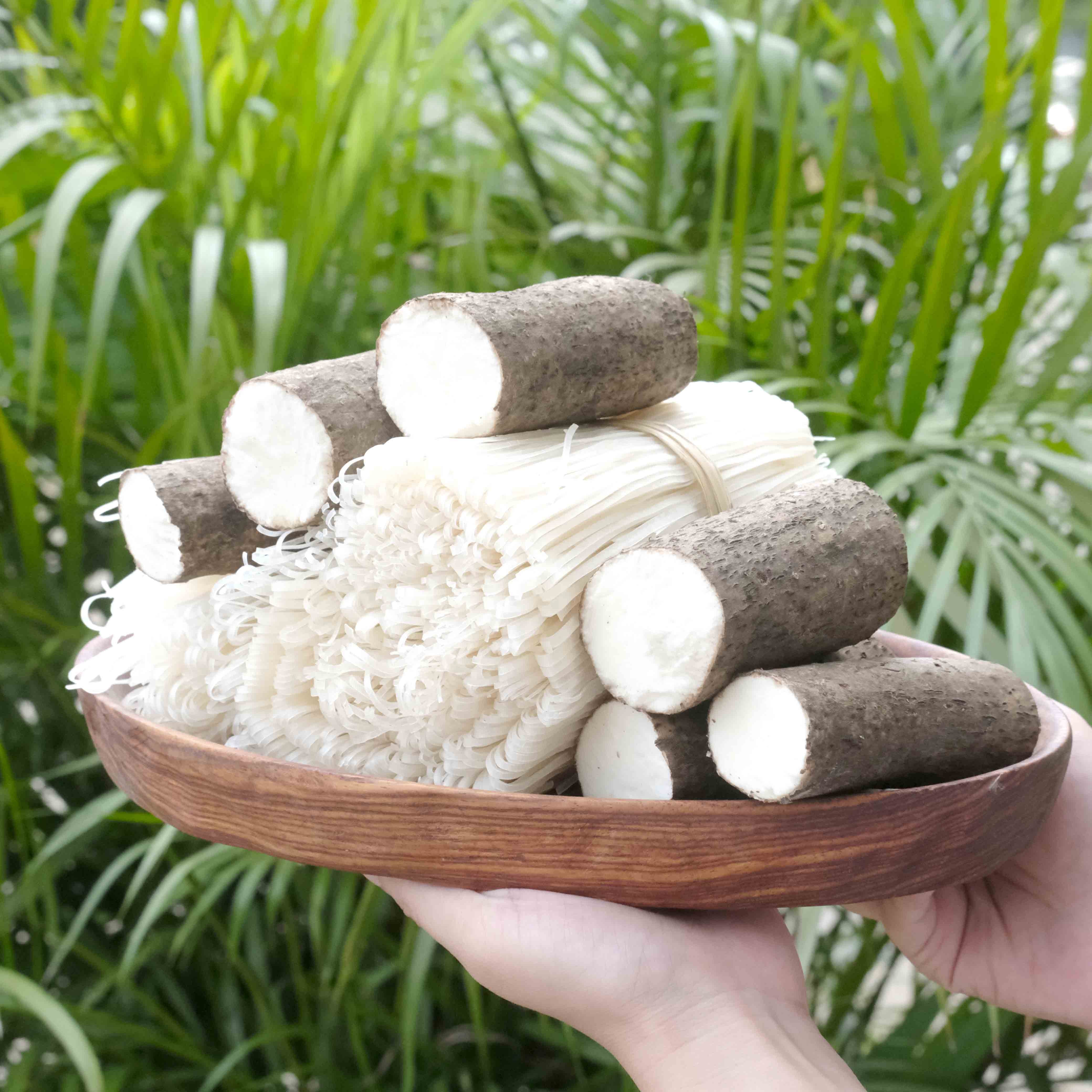 威颜淮山米粉500g一扎金田淮山米粉传统（够5份正常吃）炒粉汤粉