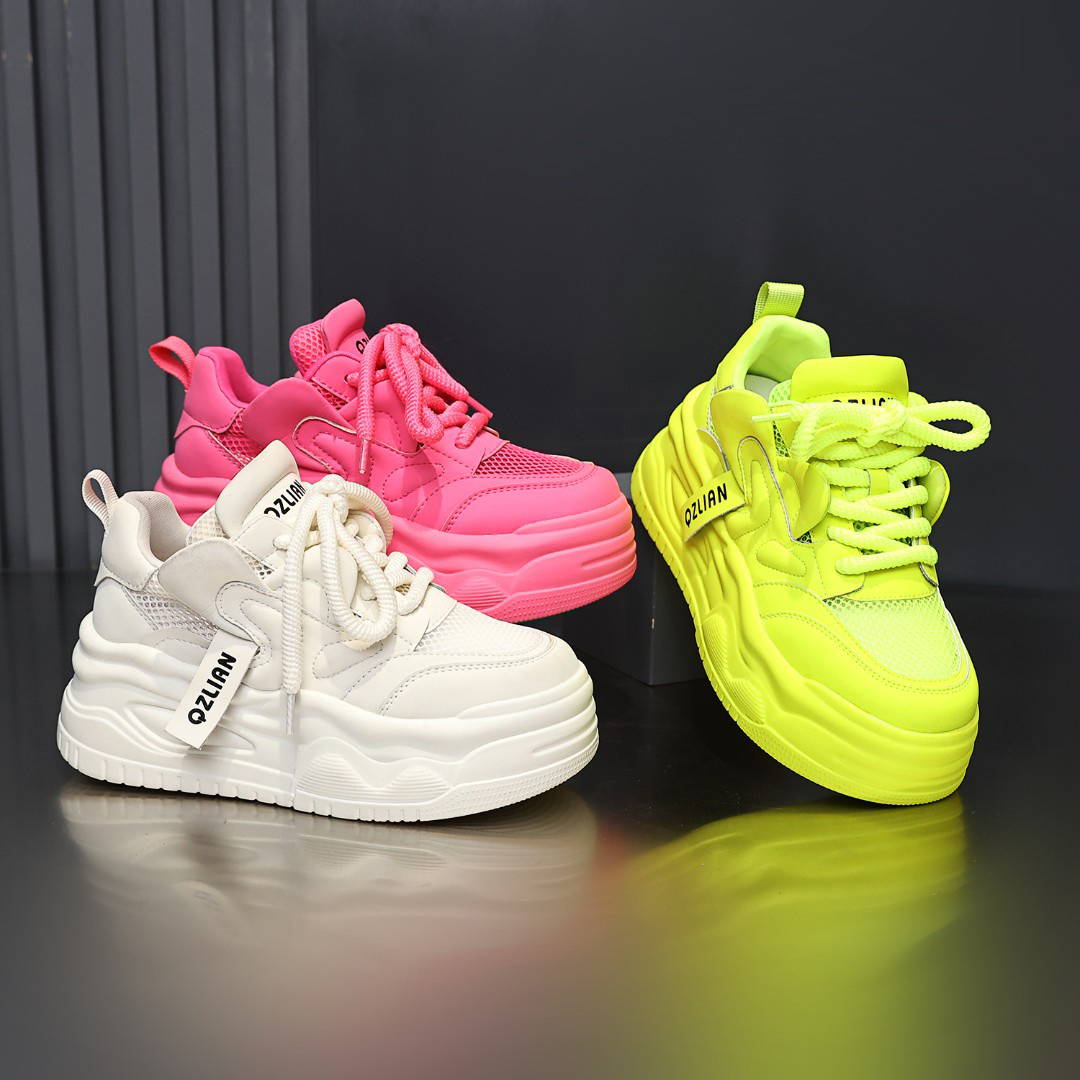 千之恋现货增高6CM2025夏季新款网红高能休闲鞋女鞋3380