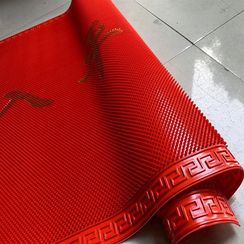 矽胶地垫入户门垫刮泥垫 家用商场烫金字刮泥蹭土防滑垫 门口脚垫