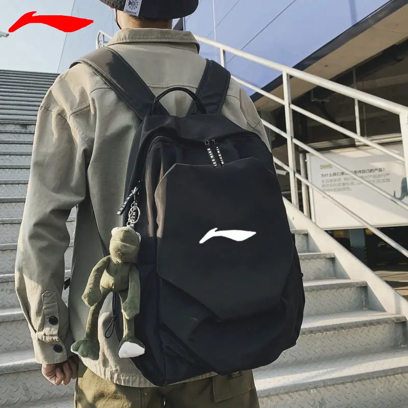 国货学生书包2024新款初高中大学生双肩背包旅行包时尚休闲运动包