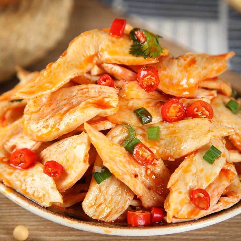 贵州特产素鸡翅干货素肉豆制品火锅麻辣烫腐竹假鸡肉素肉