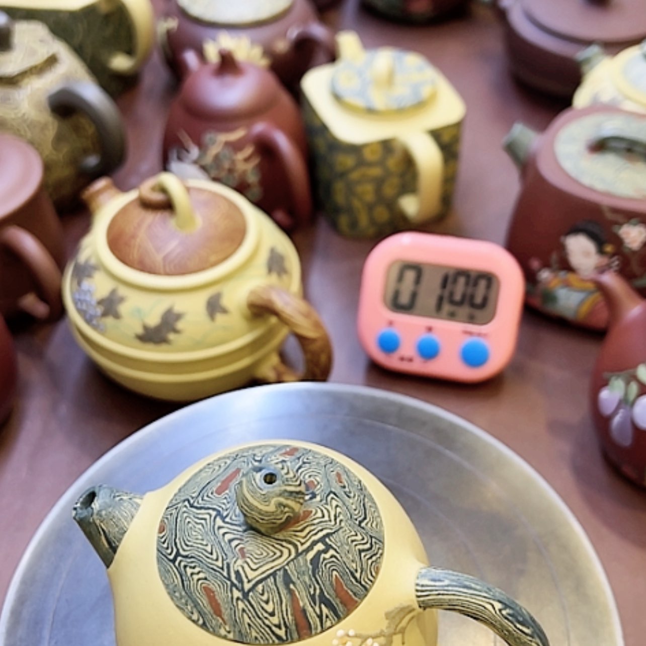 【闪购商品】紫砂茶壶风**虹