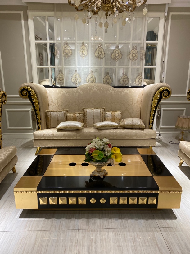 816长方形大茶几 新古典