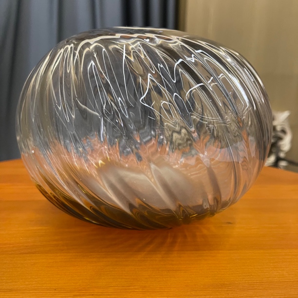 7号手工玻璃花瓶插花摆件