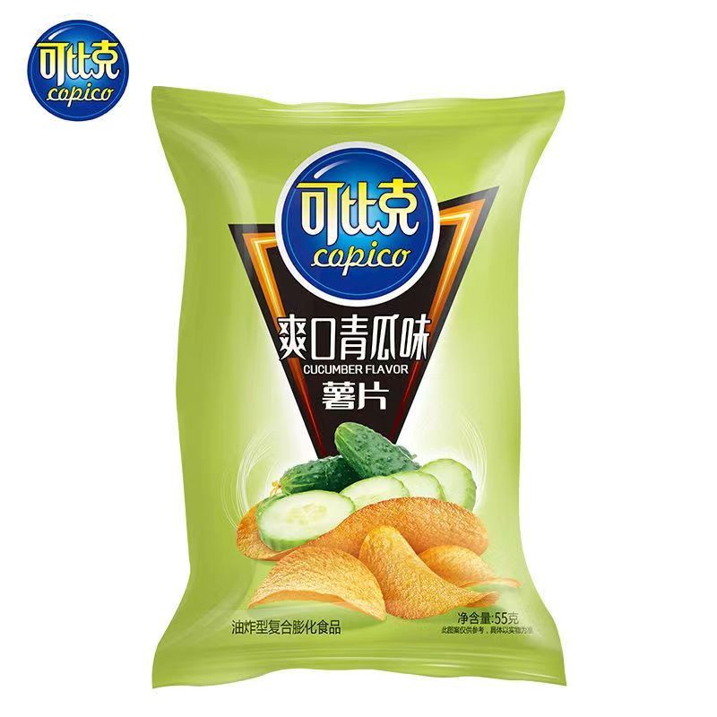 可比克 青瓜味薯片55克