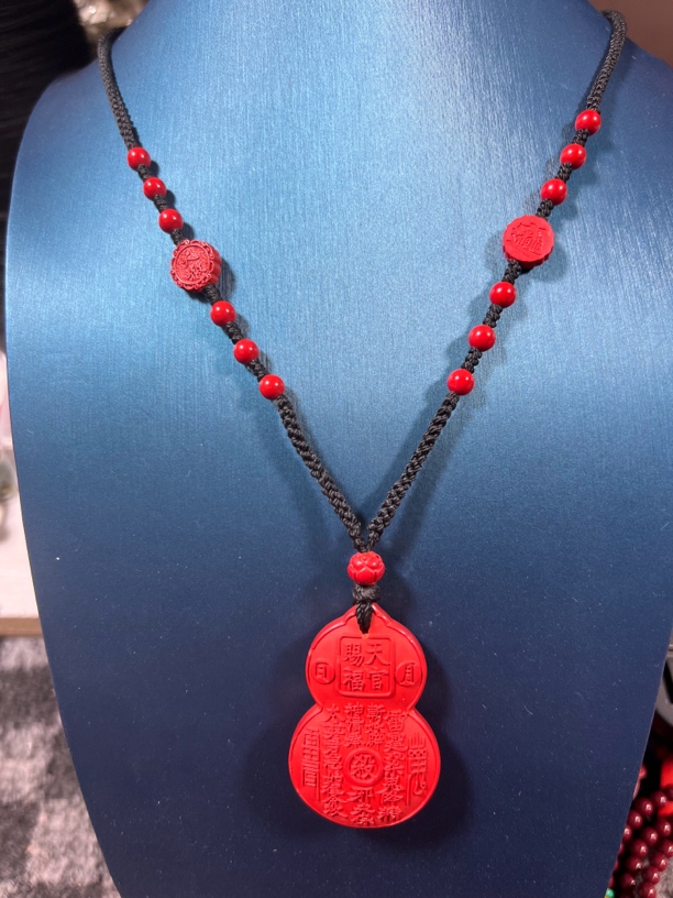 非金属树脂吊坠 时尚精品山鬼花钱葫芦吊坠