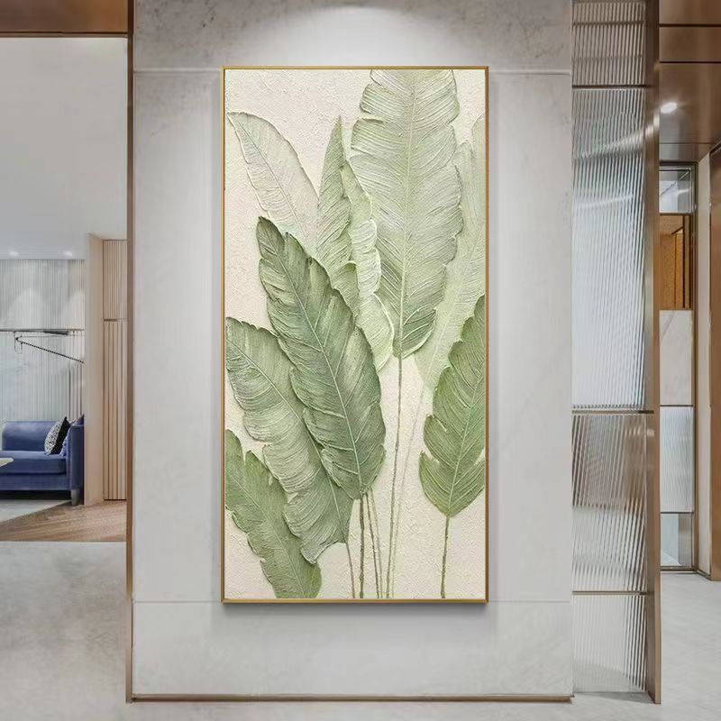 家大业大深色浅色肌理板画现代简约北欧玄关走廊沙发背景装饰画