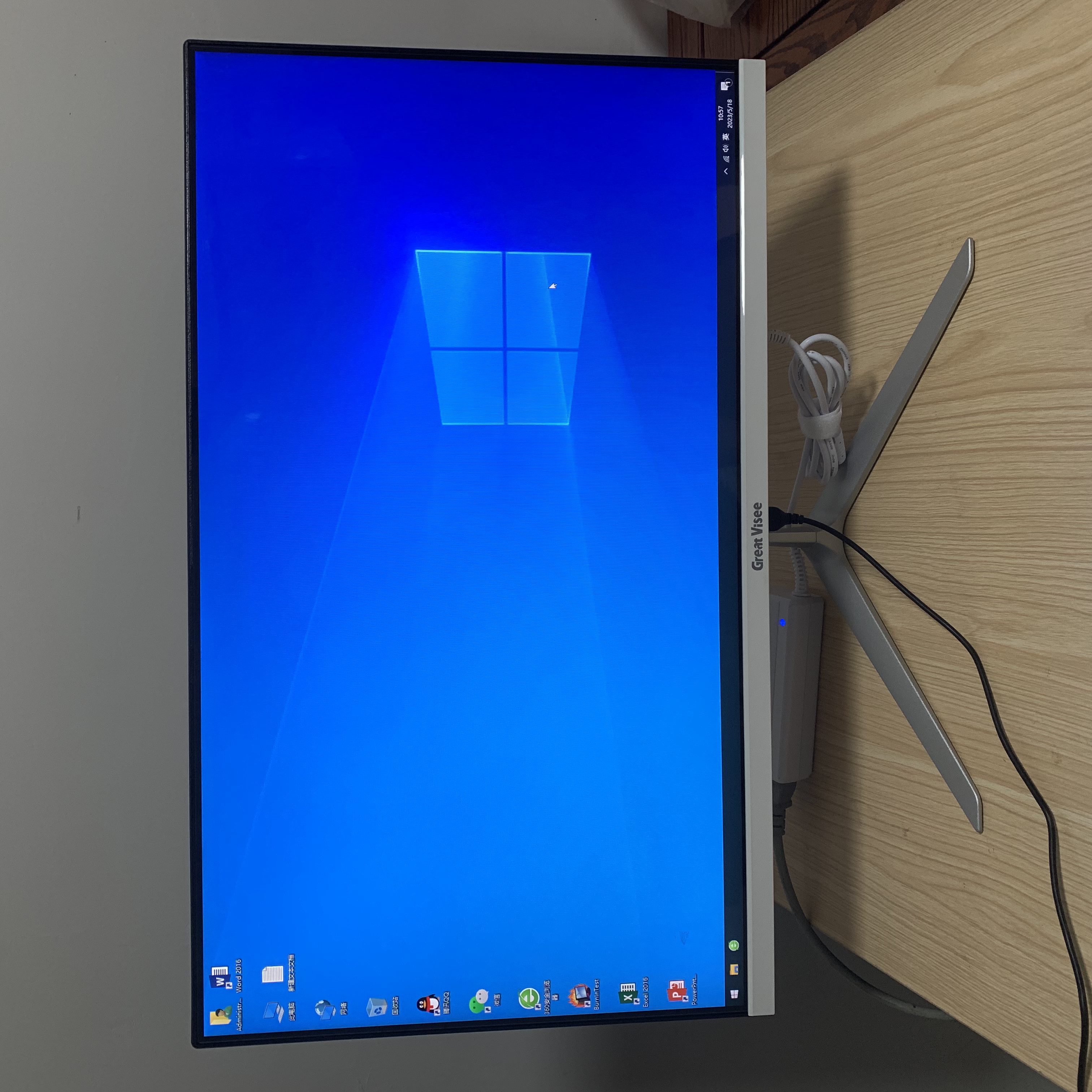 准新品  24寸27寸一体机 办公家用实惠不占大位置 I5 8G 256G固态