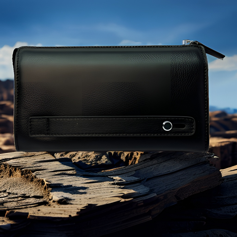 新款头层牛皮男士手拿包多功能真皮手抓包时尚百搭休闲卡包男潮包