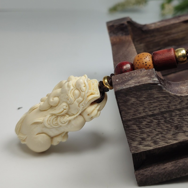 猛犸貔貅吊坠钥匙扣挂件男女手串配饰项链皮丘吊坠