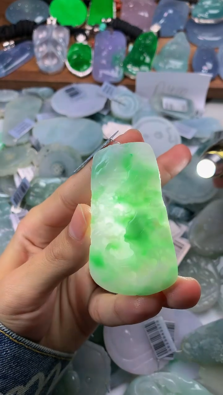 【闪购商品】定制翡翠未镶嵌A毛货不退不换（多样性发一）