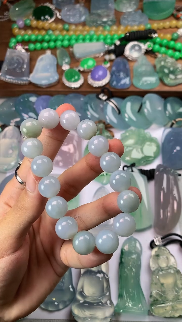 【闪购商品】定制翡翠未镶嵌3574毛货不退不换b