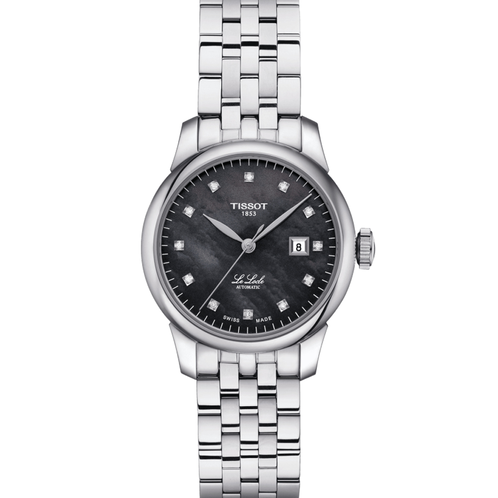 未使用 Tissot/天梭 经典力洛克系列机械女款腕表简约名表