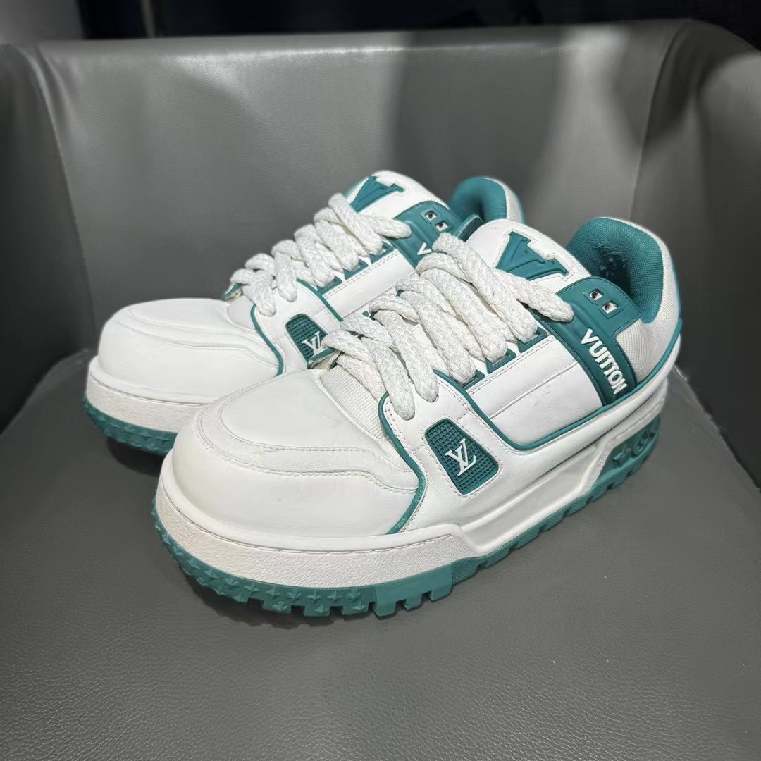 捡漏40.5码Louis vuitton trainer maxi龙年限定7699秒杀球鞋