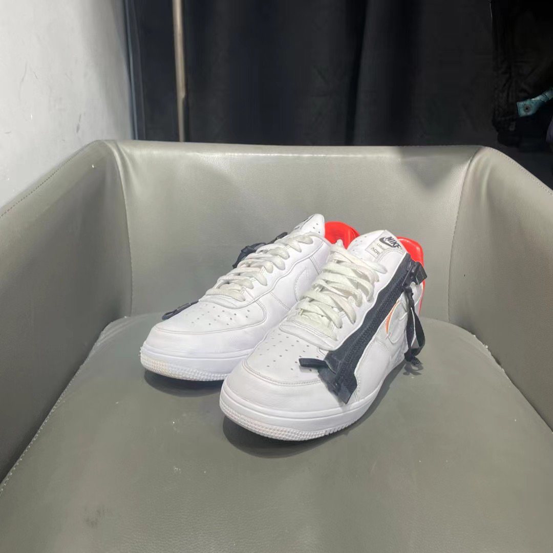 捡漏45码 af1 acronym 机能 初代 白橙 下地两次 1899秒杀！球鞋