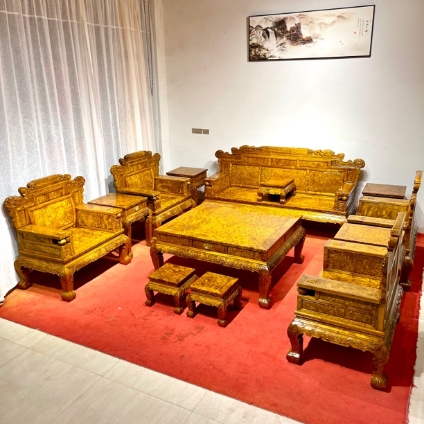 黄金樟财源滚滚十三件套