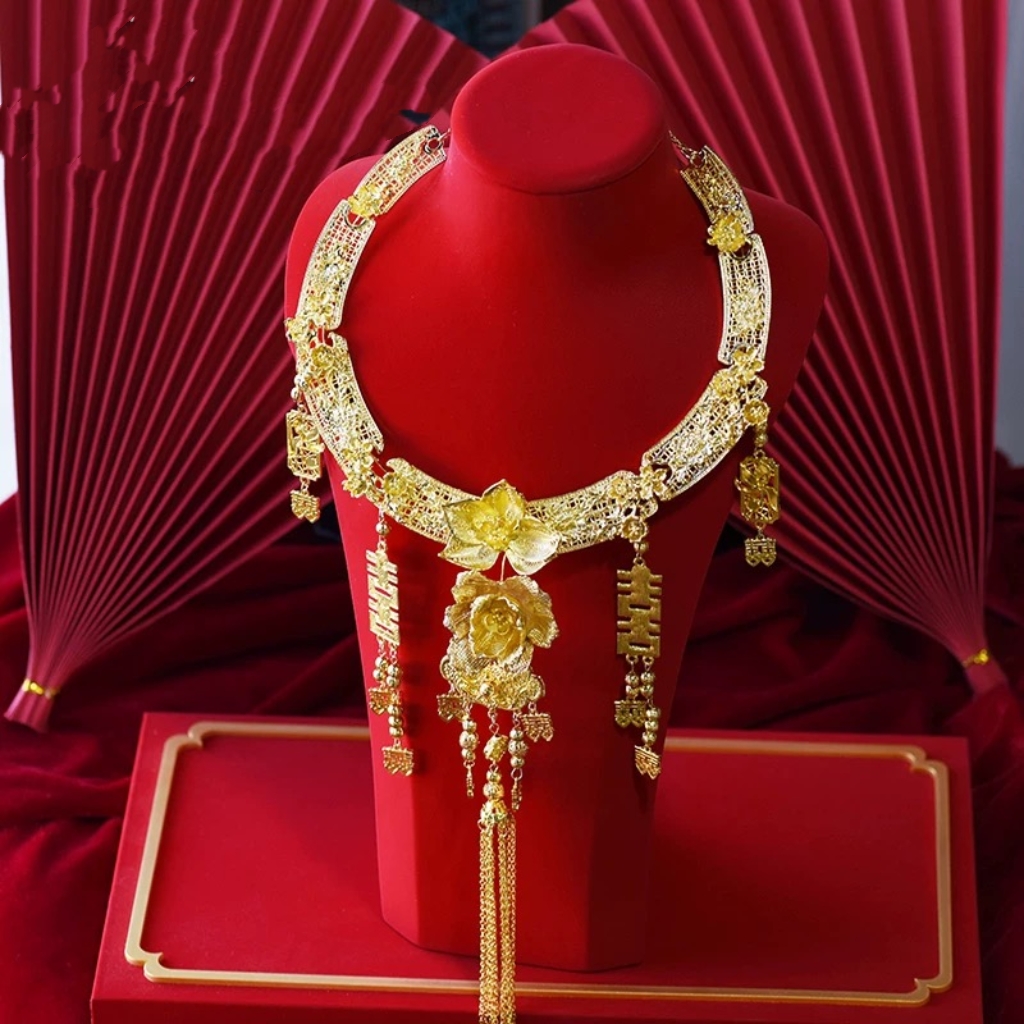 金色项圈古装新品头饰773