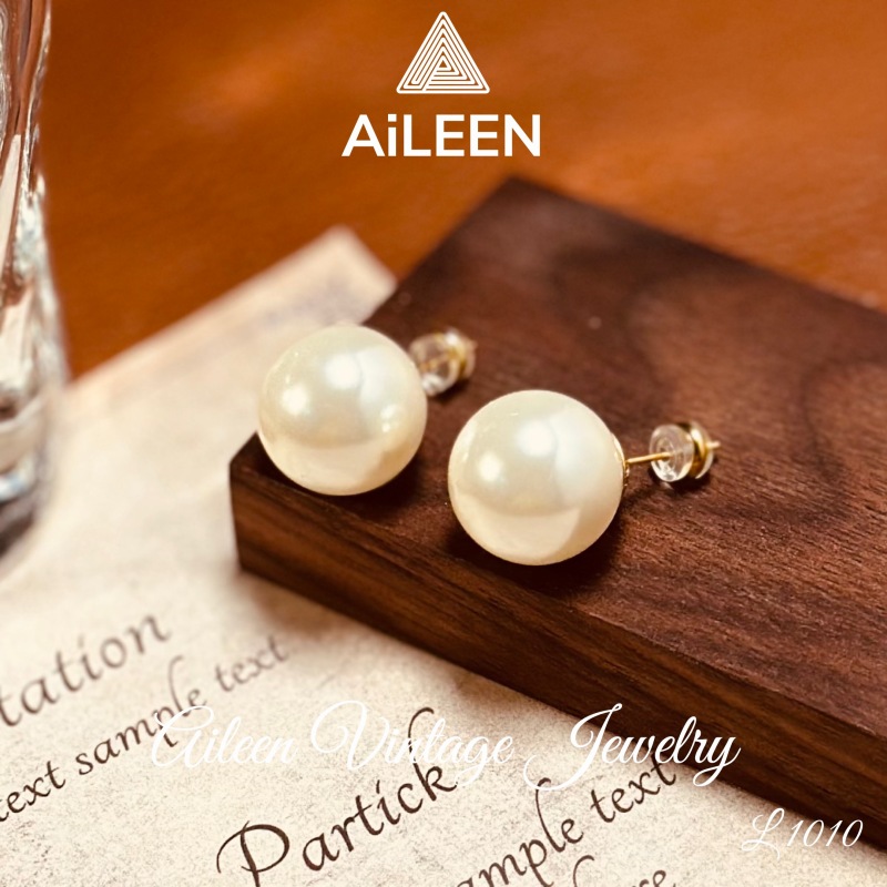 铜合金 树脂 L1010 法【极简之奢】AiLeeN爱琳 耳钉