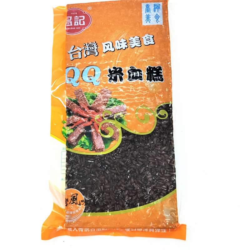 包邮台湾风味良冠同款昌记米血糕猪血糕 煎 炸 煮 烫火锅500g