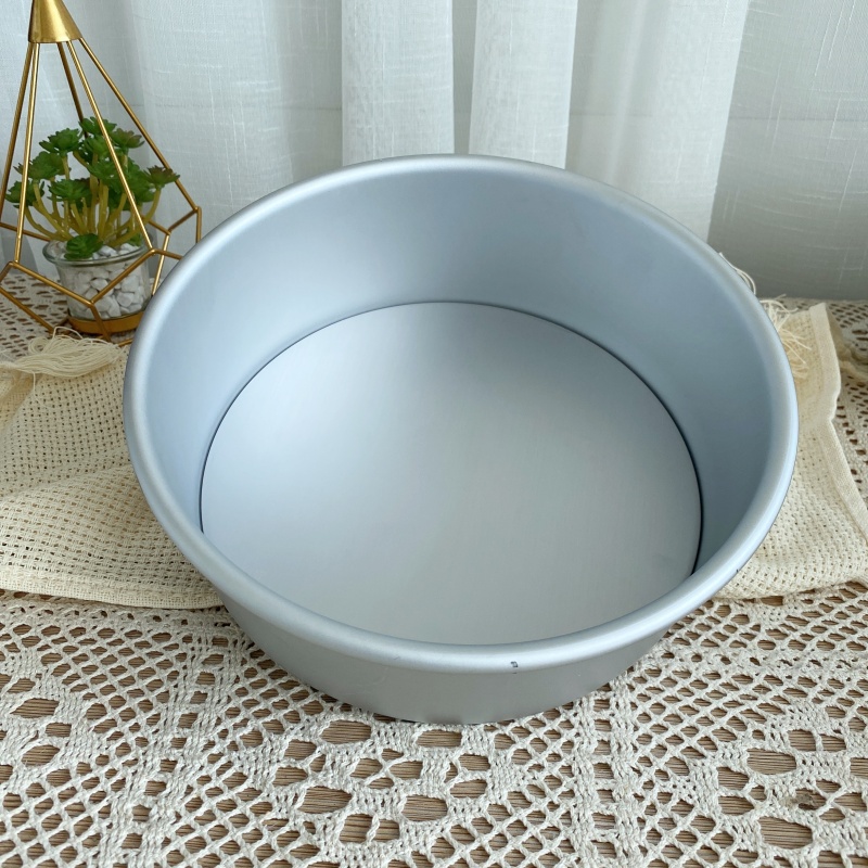 铝合金圆形活底模具乳酪海绵慕斯戚风蛋糕烤箱空气炸锅用