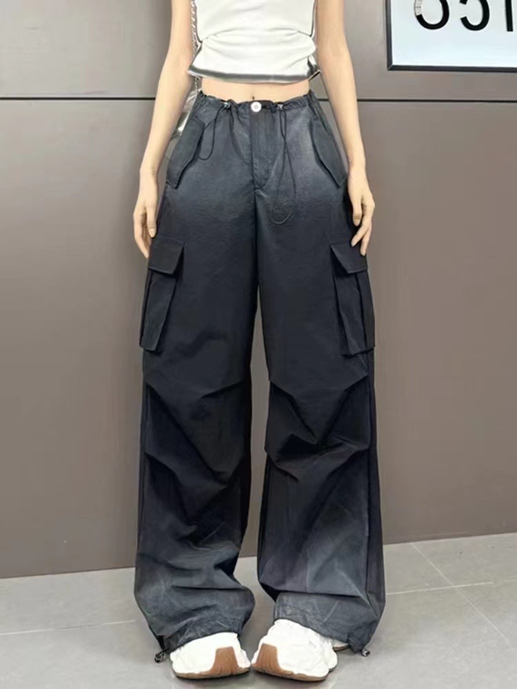 丹丹私服 欧货渐变休闲工装裤