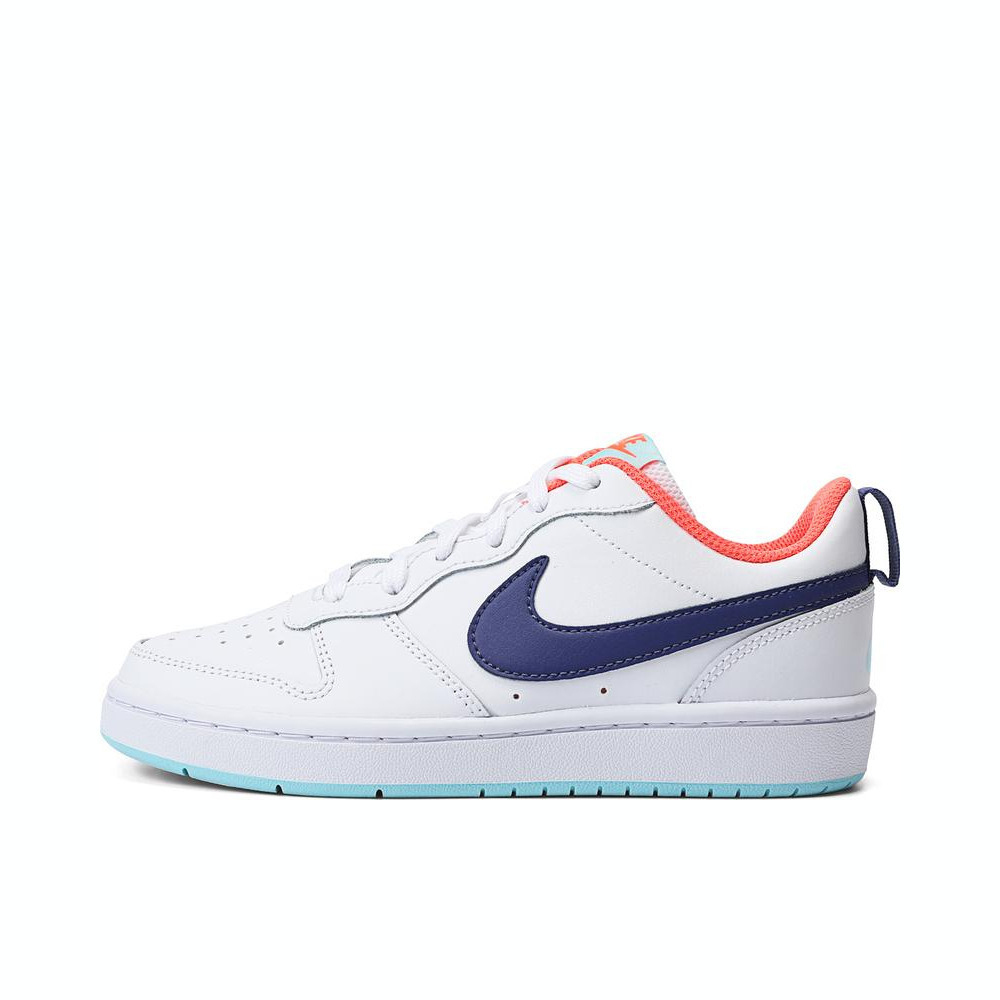 NIKE耐克2024男大童COURT BOROUGH LOW 2 (GS)儿童板鞋BQ5448-112