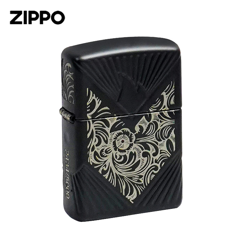 ZIPPO打火机美版原版24年度机自由灵魂威尼斯繁花男防风TC9801CY