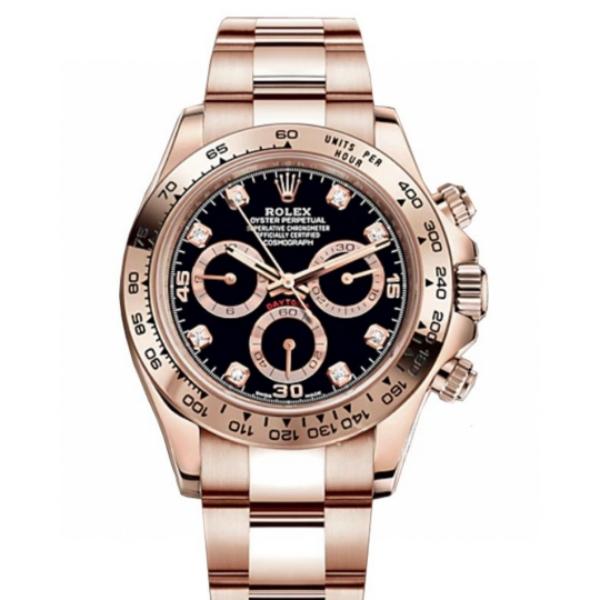 95新 Rolex/劳力士 睿时名表 22年2月116505钻刻度 表径40mm 男士