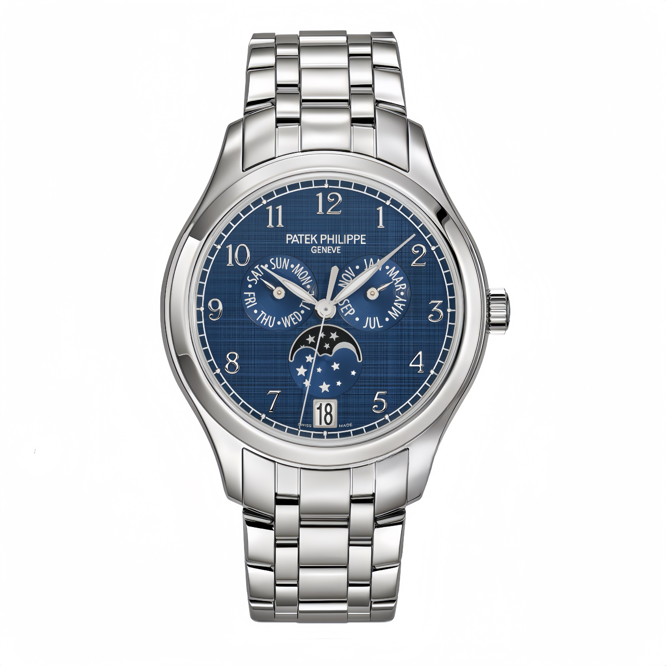 95新 Patek Philippe/百达翡丽 睿时名表 24年全套4947A蓝色 优雅